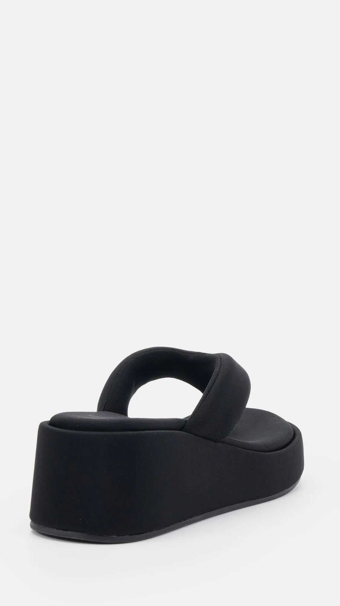 Bibiana Platform Thong - Black