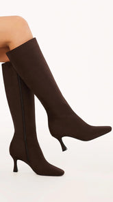 Corbin Boots - Dark Cacao Suede