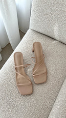 Calani Heel - Light Clay