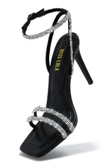 Miliana Embellished Heels - Black