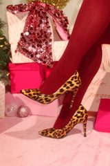 Kylan Heel Pumps - Leopard