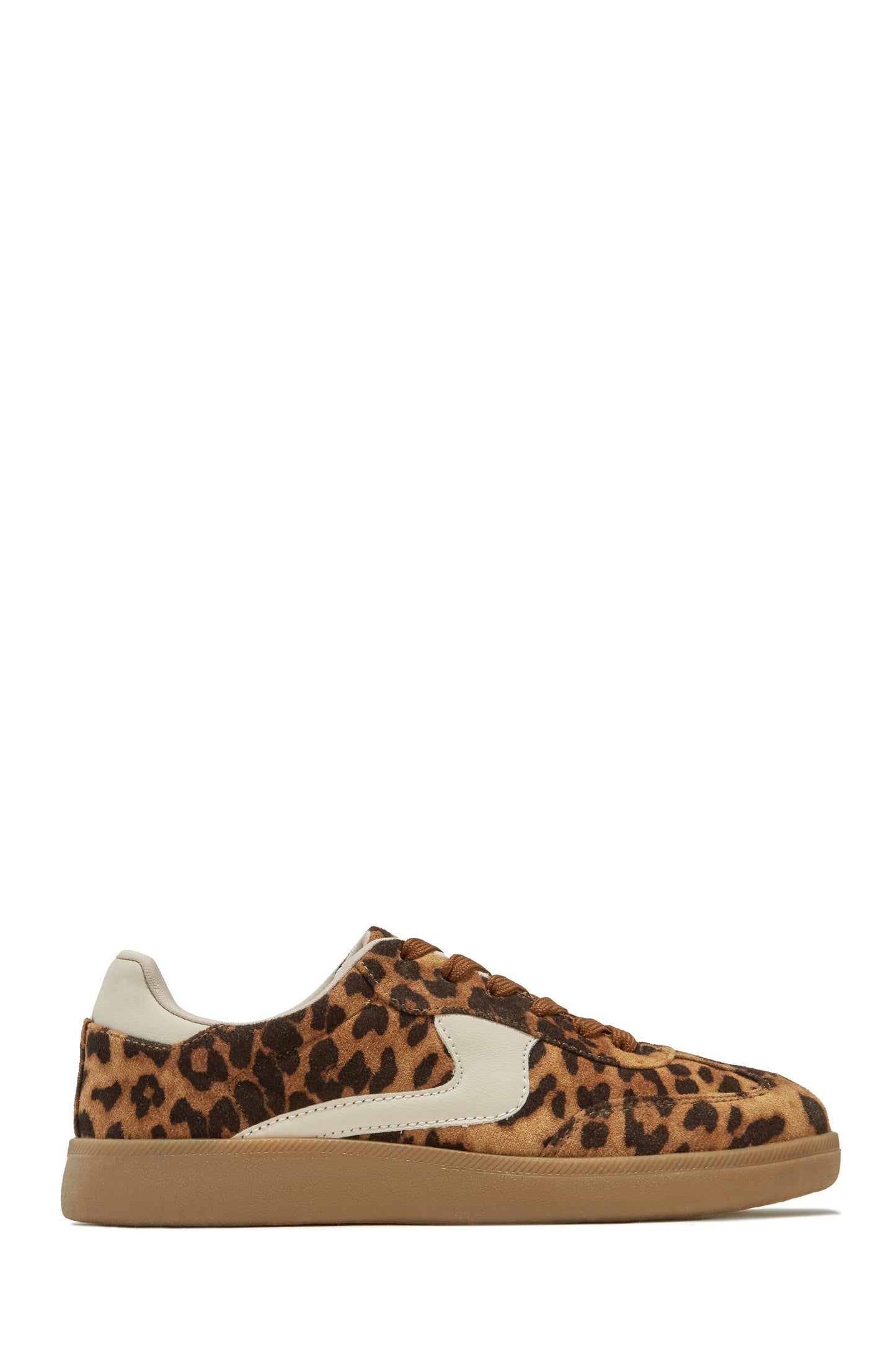 Piper Lace Up Sneakers - Leopard