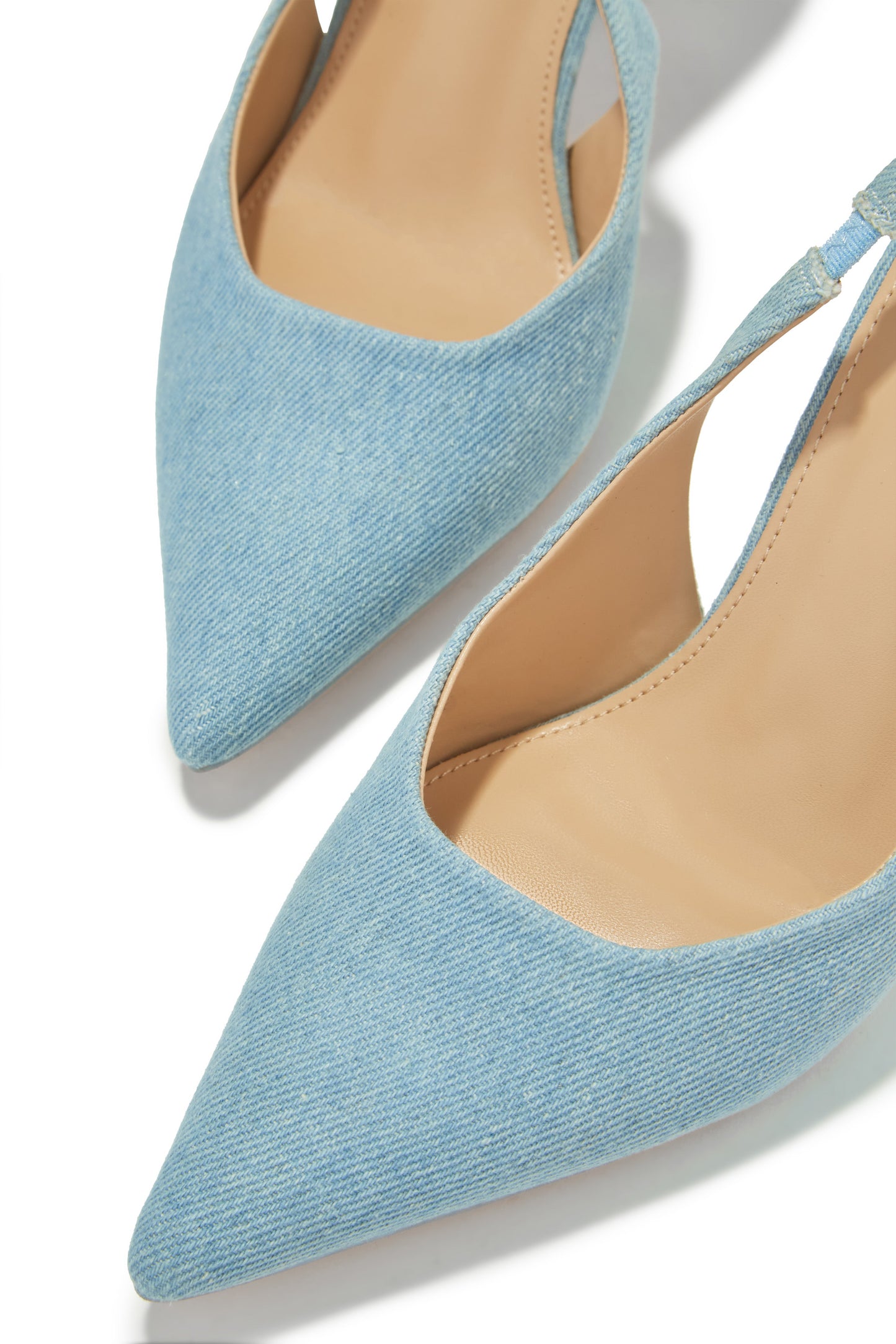 Karia Slingback Pumps - Denim