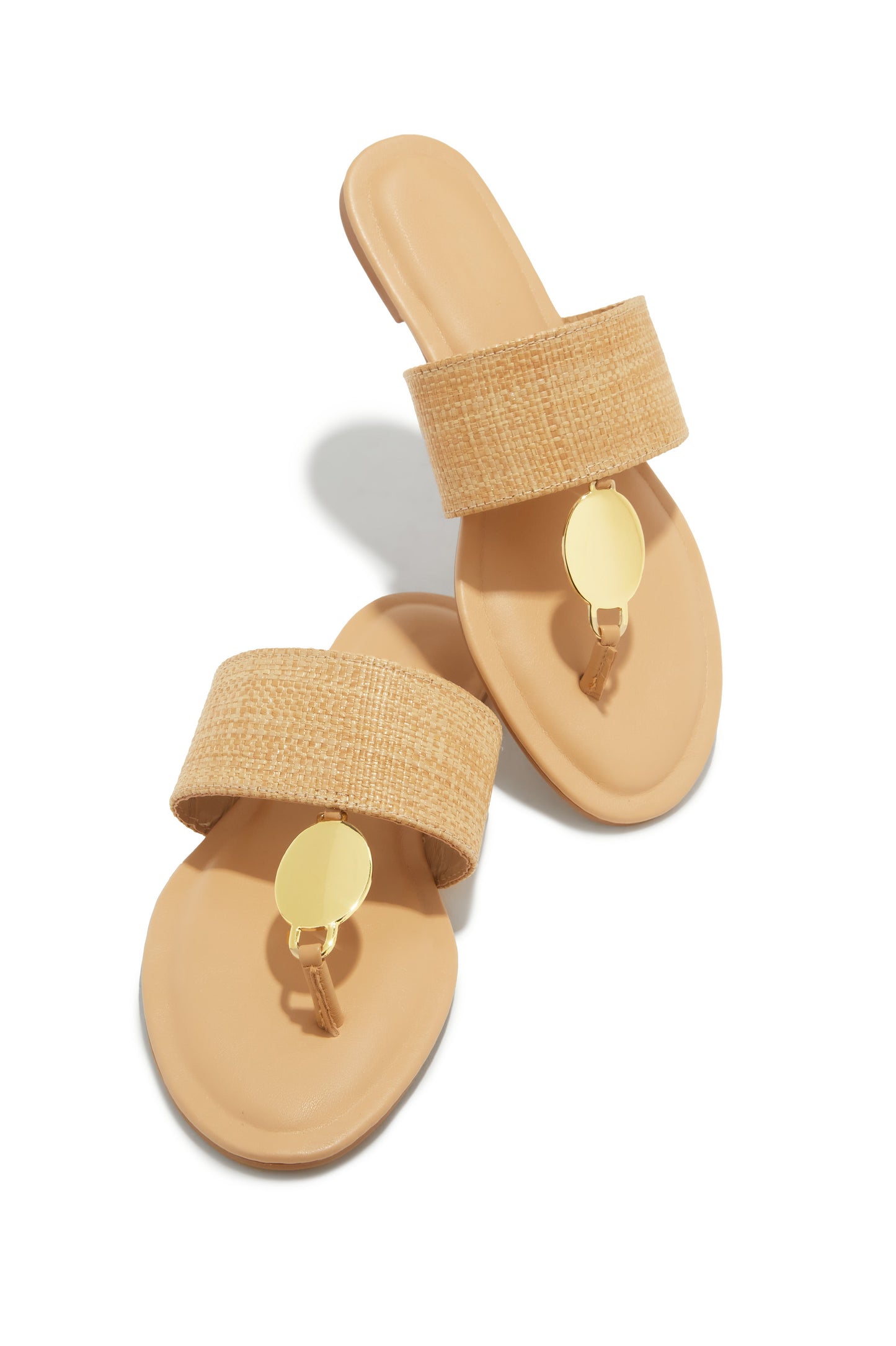 Island Bliss Slip On Sandals - Natural