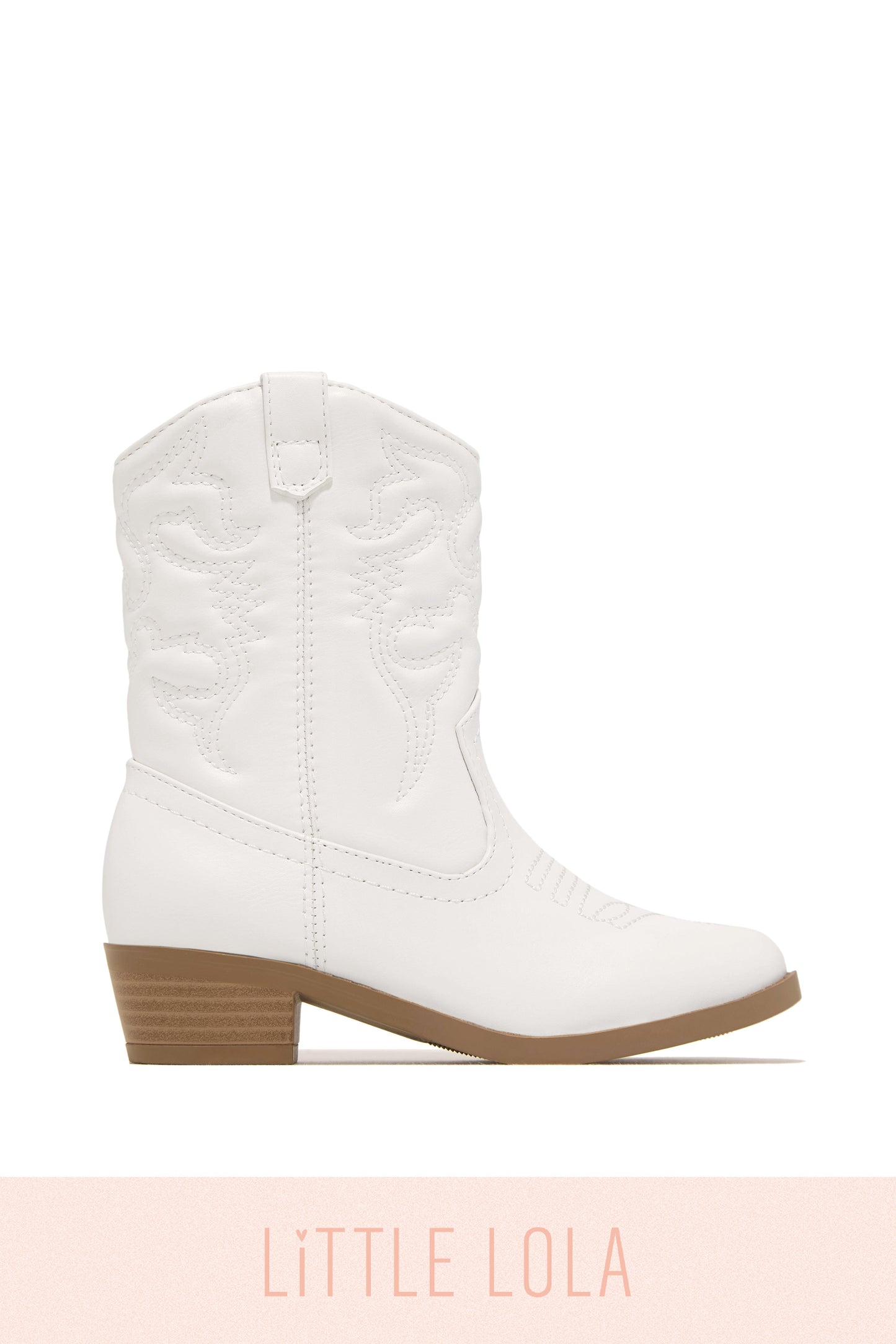 Mini Libby Kids Cowgirl Boots - Red