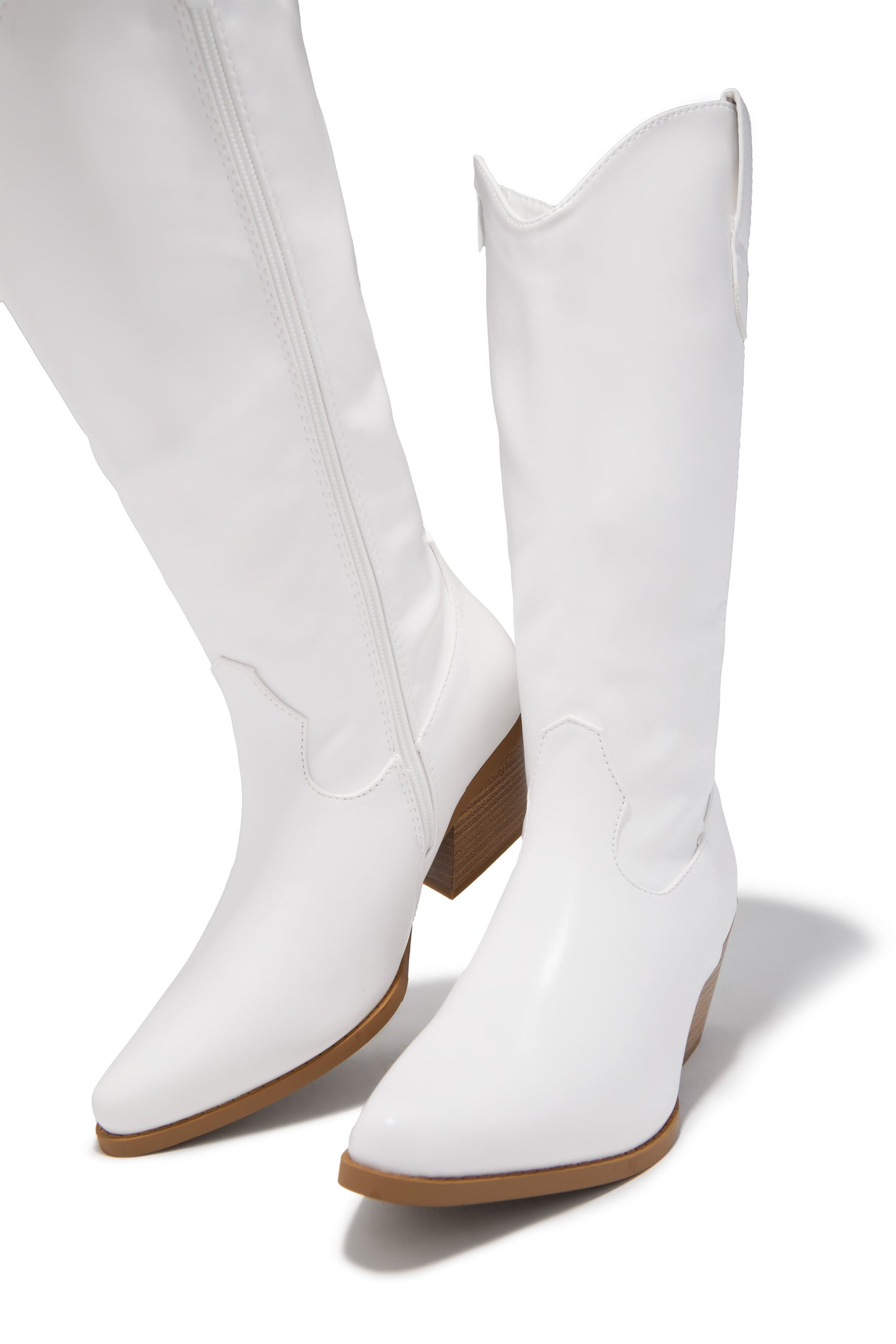 Festival Forever Cowgirl Boots - White