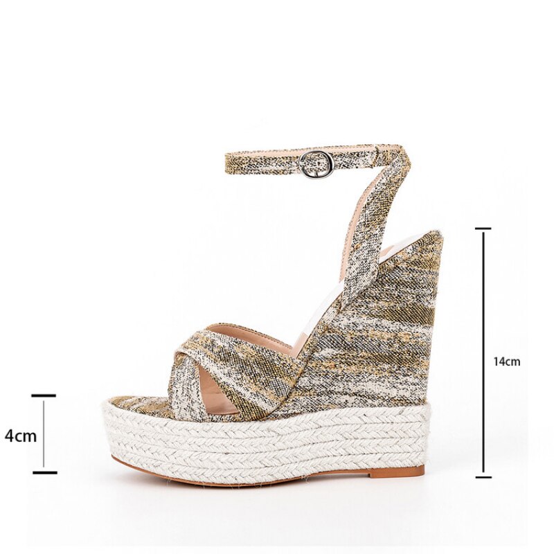 Ankle Straps Super High Platforms
