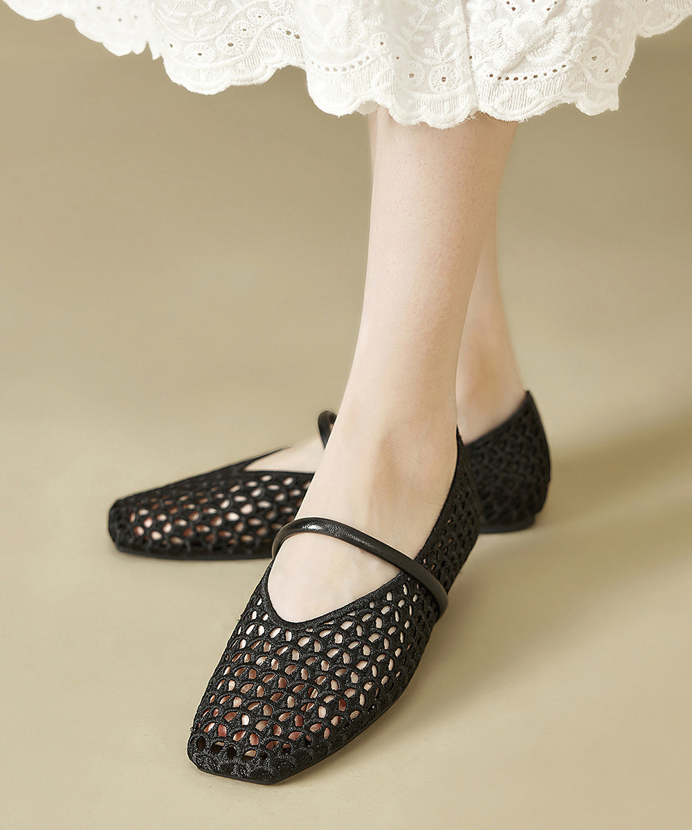 New Gold Flat Bottomed Mesh Sandals