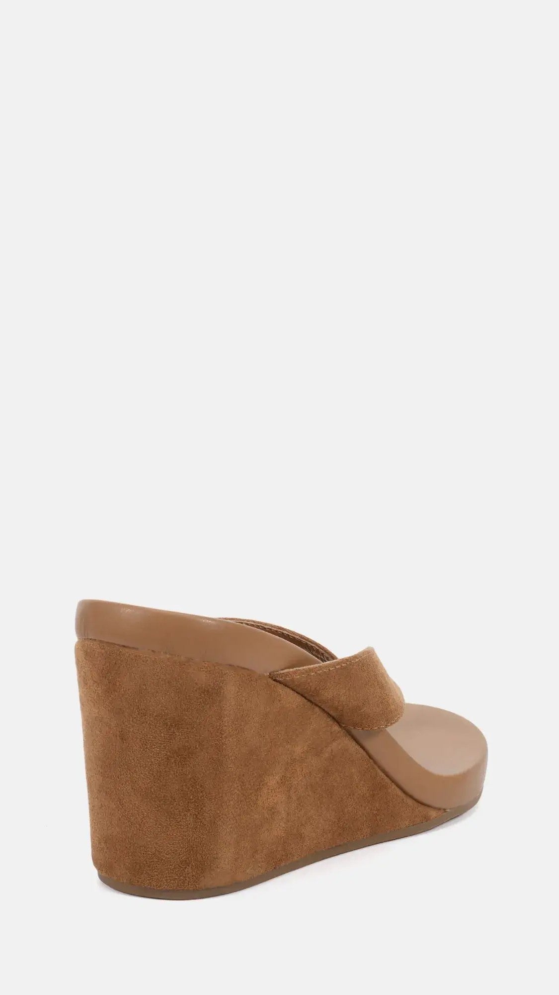 Baci Wedge - Caramel Suede