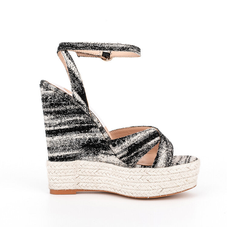 Ankle Straps Super High Platforms