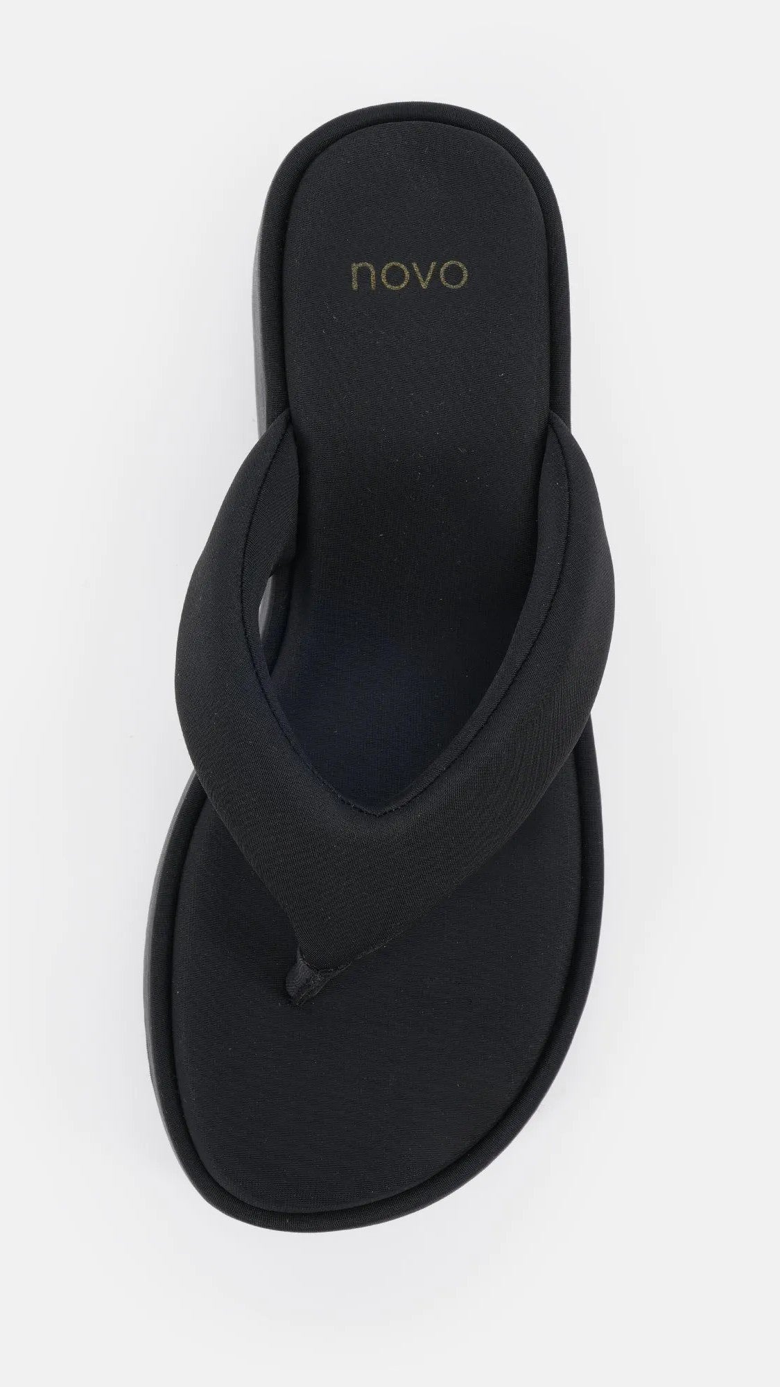 Bibiana Platform Thong - Black