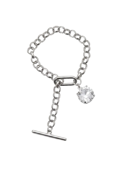 Bring The Drama Bracelet (Silver)