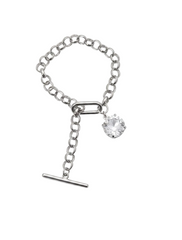 Bring The Drama Bracelet (Silver)