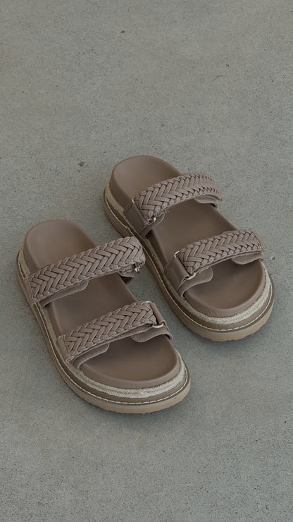 Alva Slides - Light Cashew