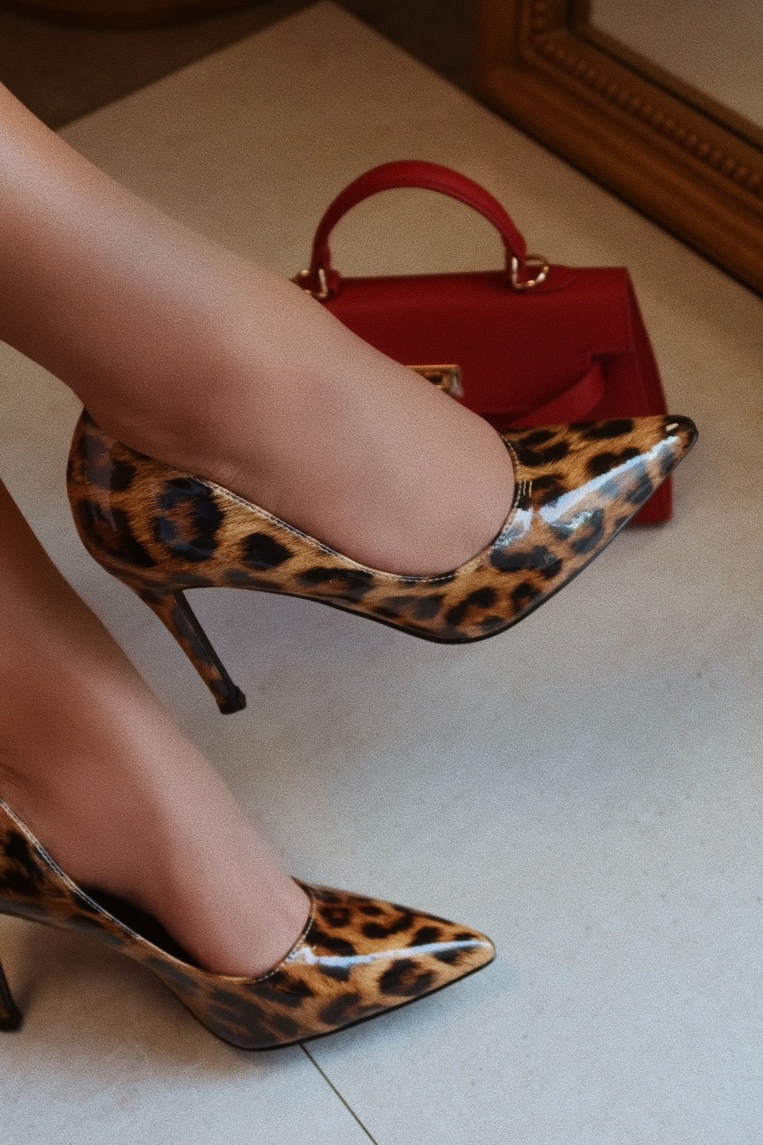 Kylan Heel Pumps - Leopard