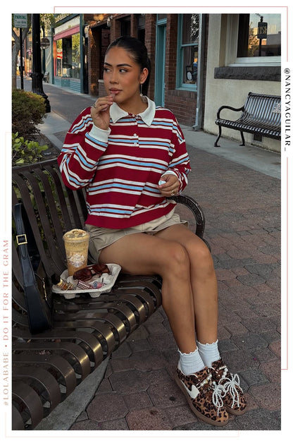 Piper Lace Up Sneakers - Leopard