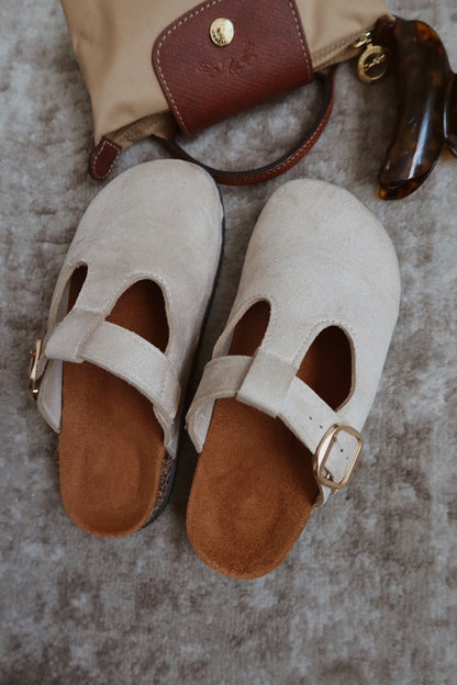 Forever Cozy Slip On Slides - Nude