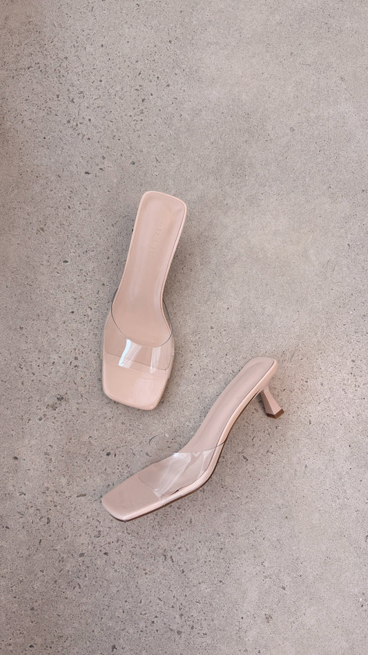 Topaz Heel - Nude Patent