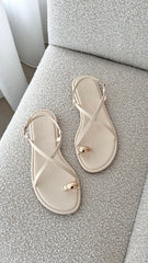 Chandra Sandal - Bone