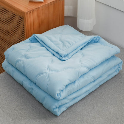 Daisy Print Spring Summer Quilt Queen Mechanical Wash Comfortable Comforter Single Double Blanket Quilts for Children Adults
