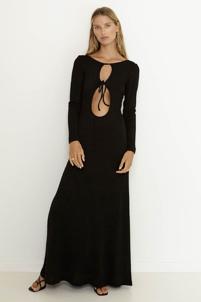 SNDYS Tallulah Maxi Dress Black