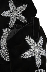 Rock The Rodeo Embellished Cowgirl Boots - Black