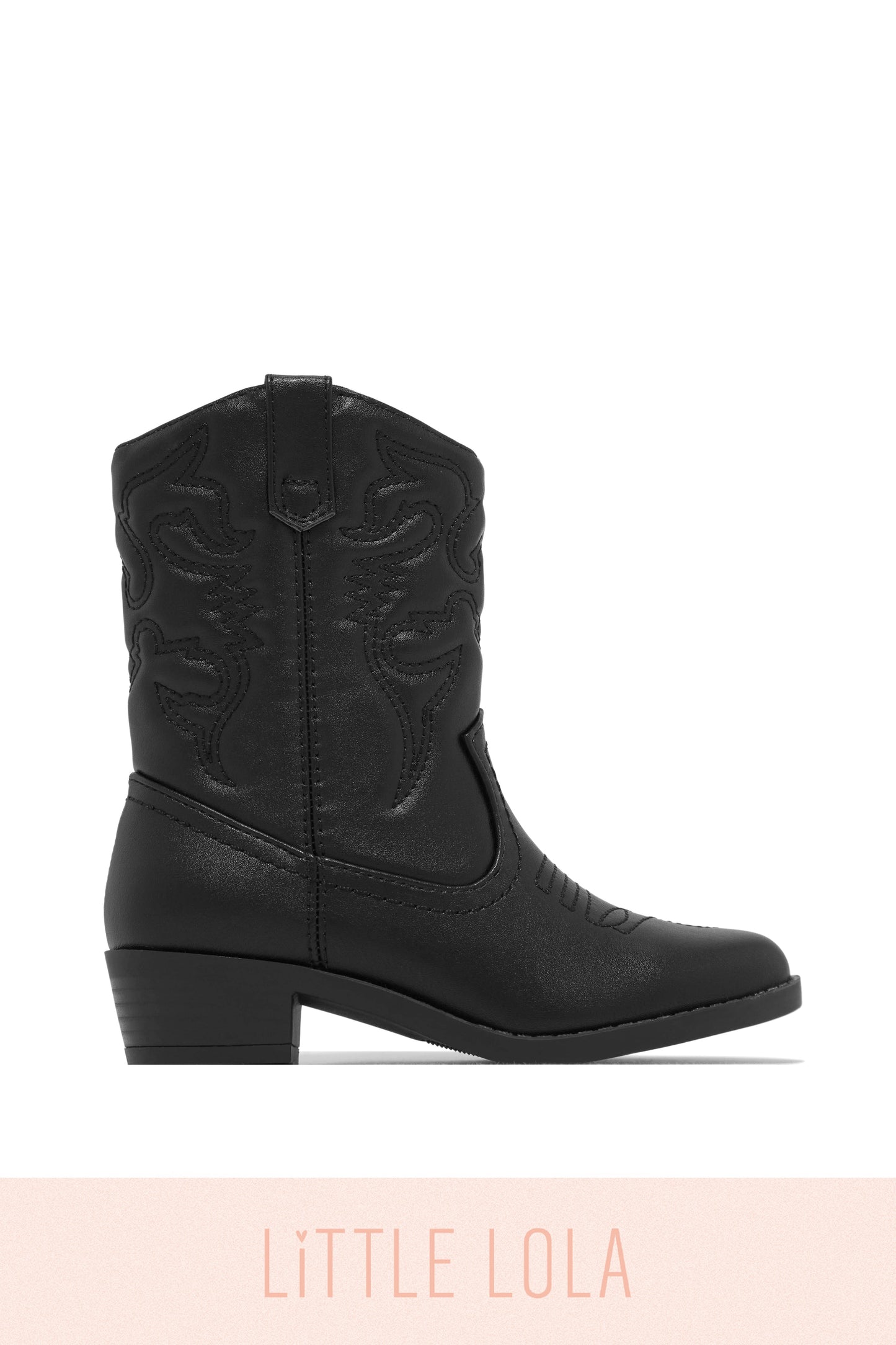 Mini Libby Kids Cowgirl Boots - Red