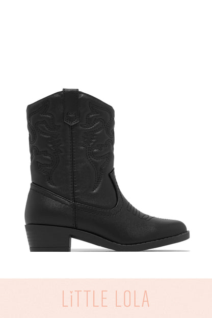 Mini Libby Kids Cowgirl Boots - Red