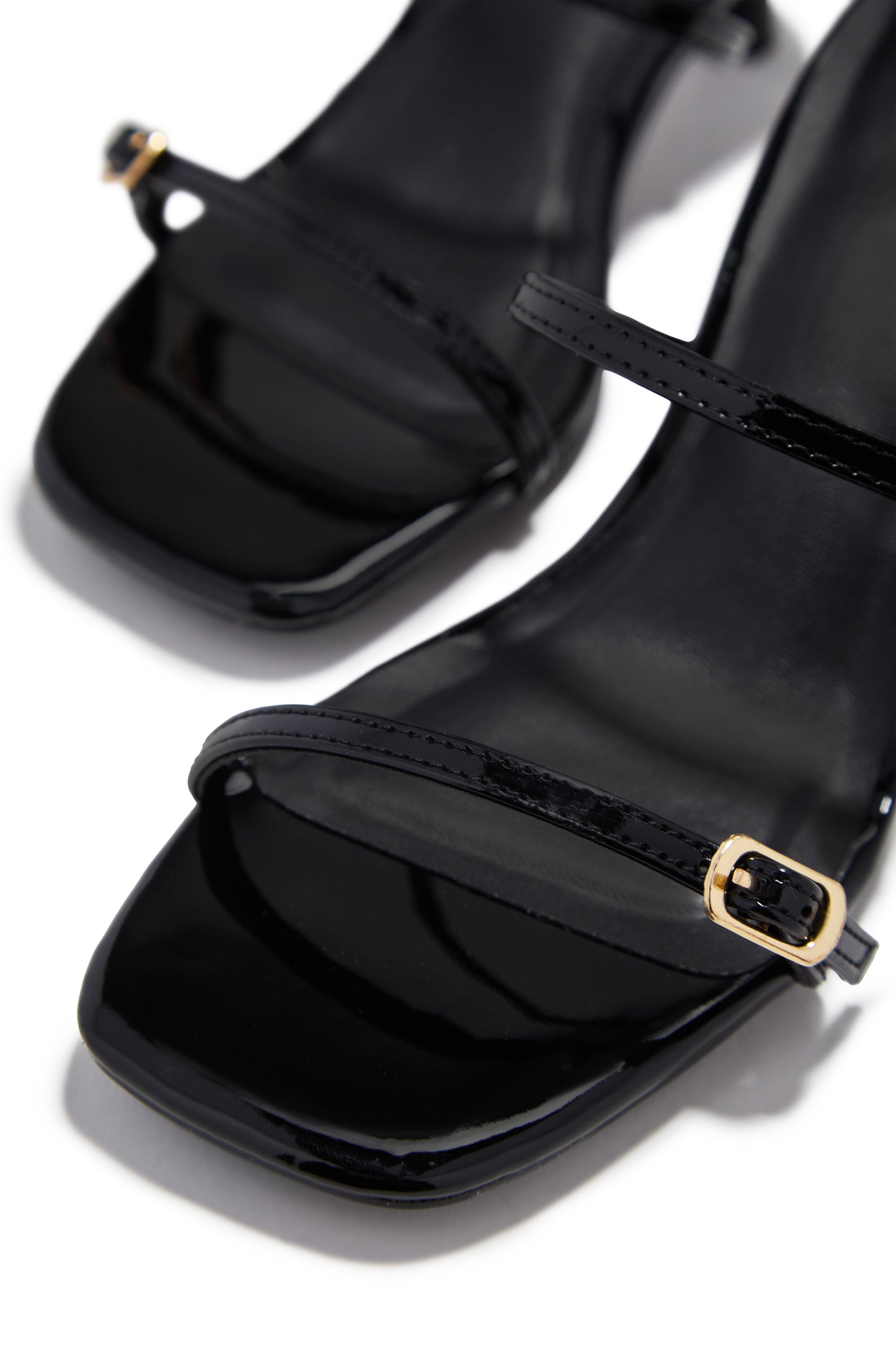 Disna Mid Heel Mules - Black