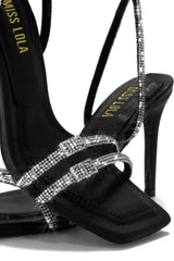 Miliana Embellished Heels - Black