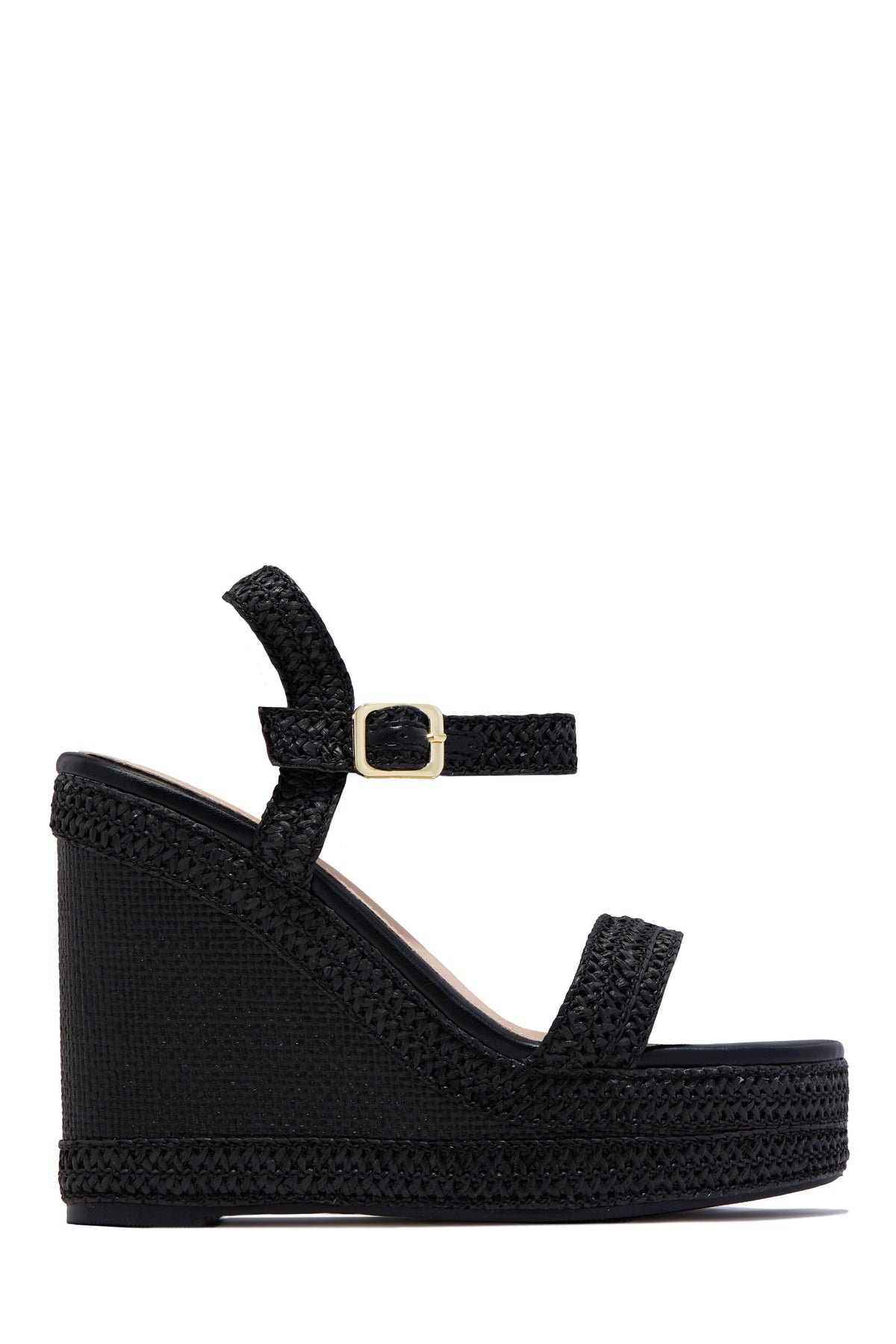 Rosetta Platform Wedges - Black