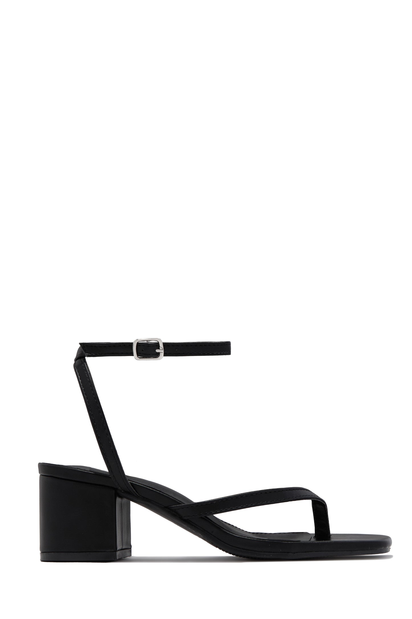 Letty Chunky Mid Heels - Black