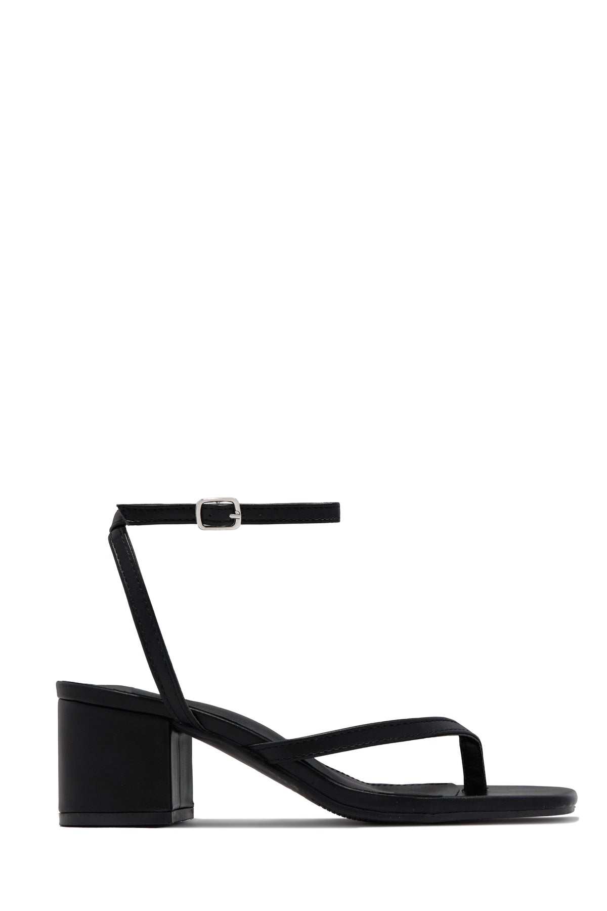 Letty Chunky Mid Heels - Black