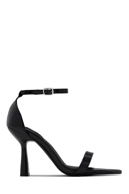 Tania Single Sole Heels - Black