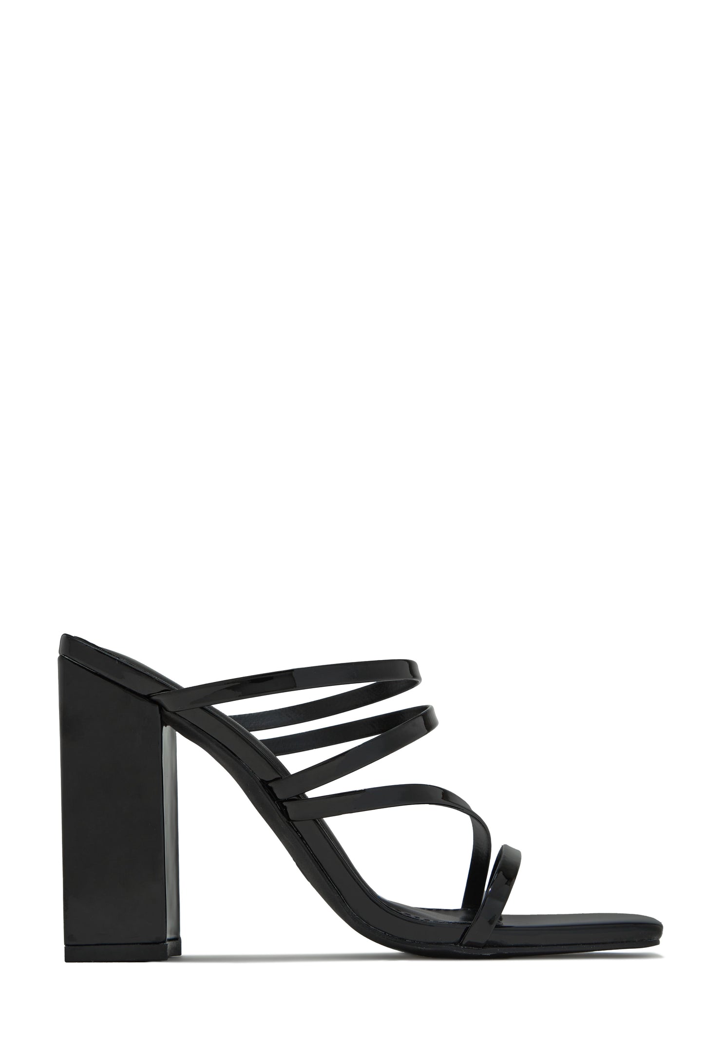 Jaziel Block Heel Mules - Nude