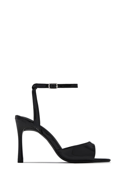 Rubianna Mary Jane Ankle Strap Heels - Black