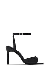 Rubianna Mary Jane Ankle Strap Heels - Black