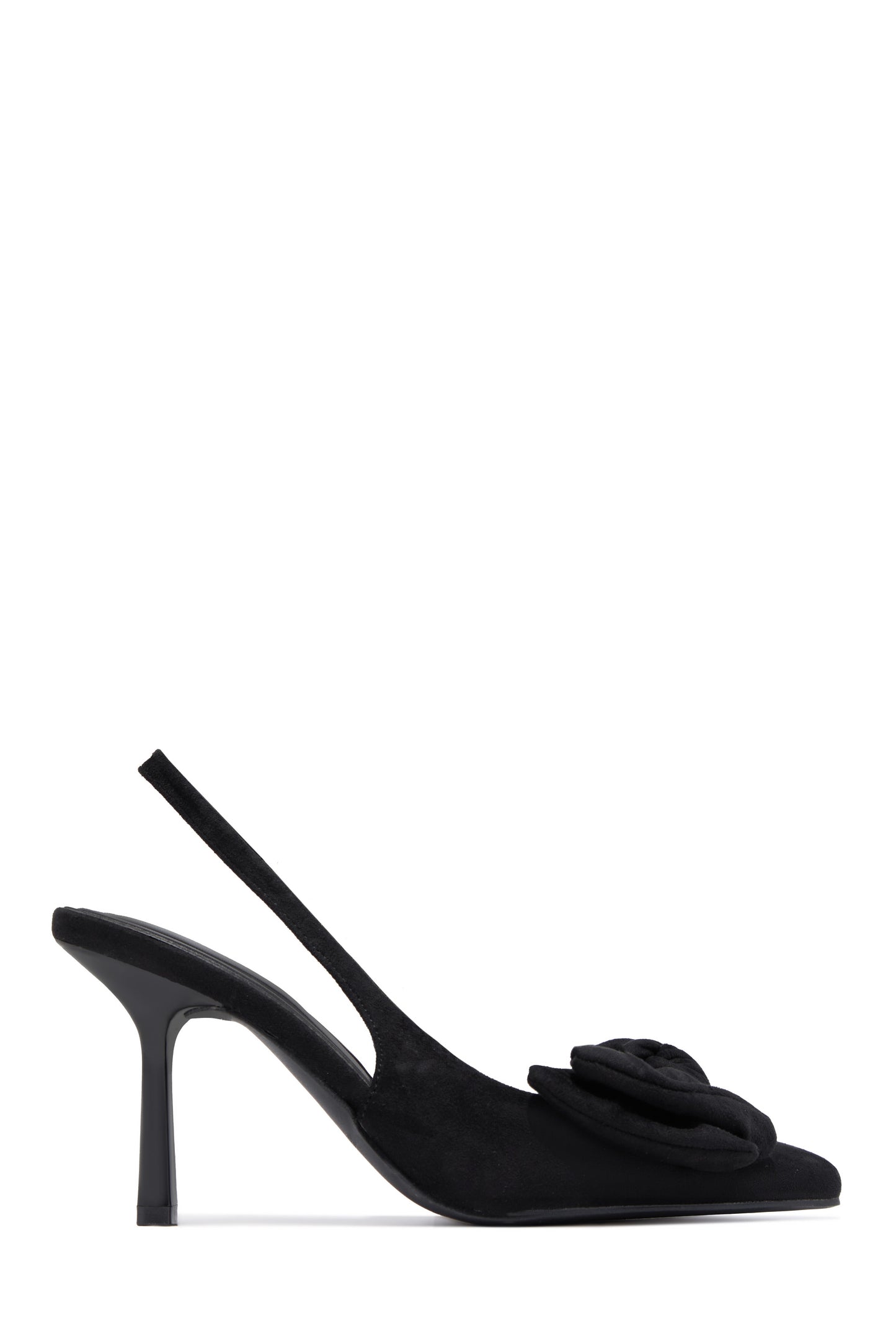 Kirstie Bow Slingback Pumps - Black