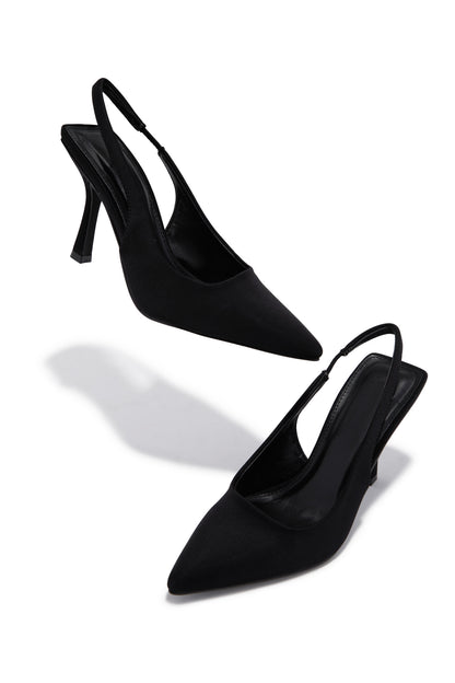 Cari Slingback Pumps - Black