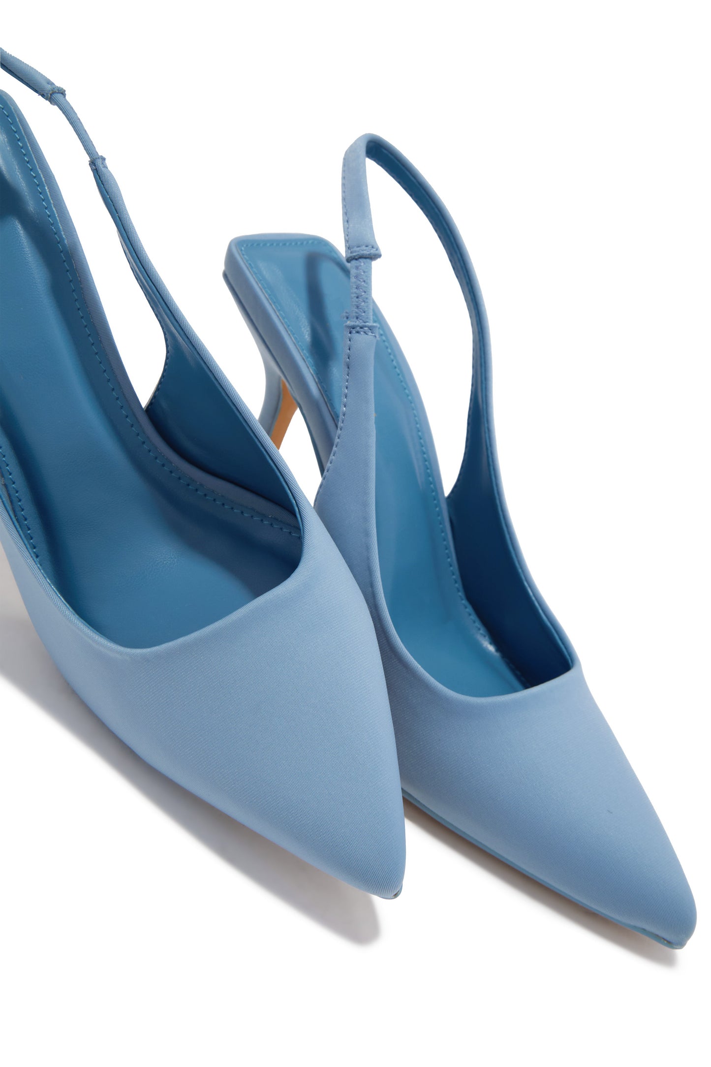 Cari Slingback Pumps - Light Blue