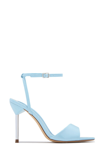 Irene Single Sole Heels - Blue