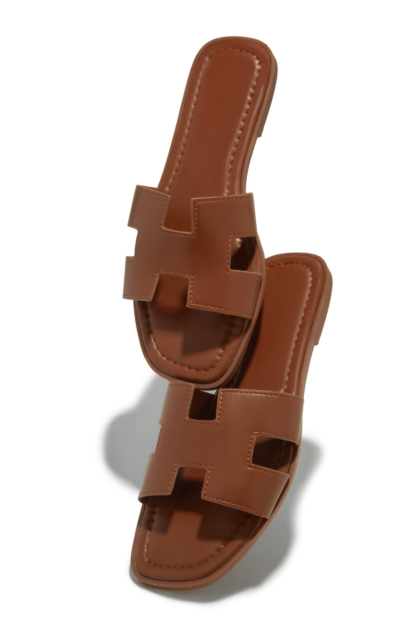 Biyanka Slip On Sandals - Tan