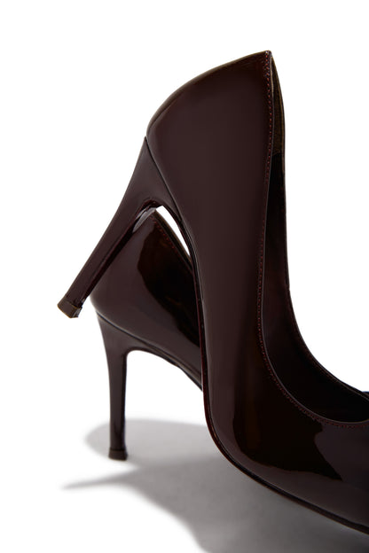 Kylan Heel Pumps - Brown