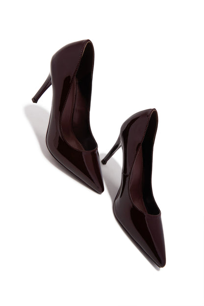 Kylan Heel Pumps - Brown