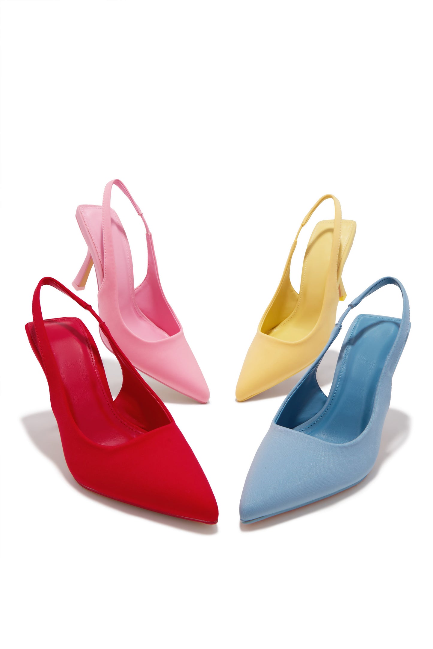 Cari Slingback Pumps - Red