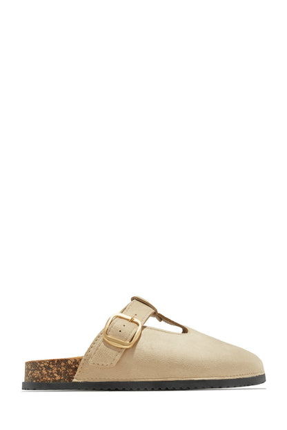 Forever Cozy Slip On Slides - Nude