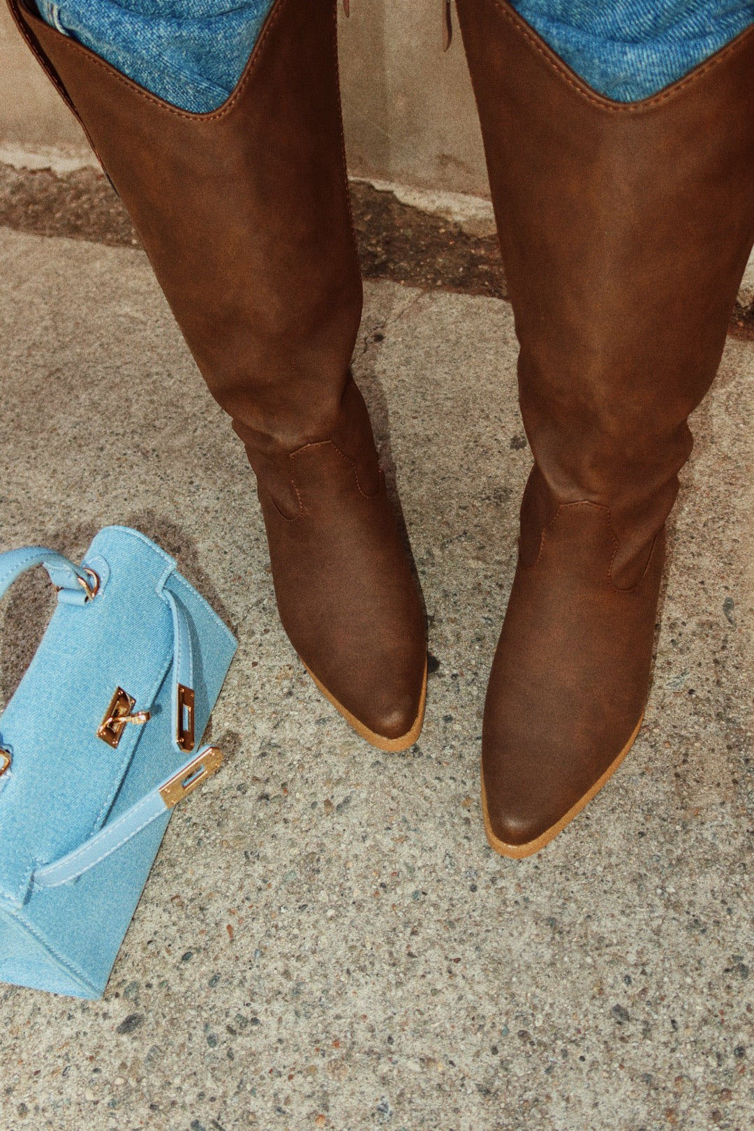 Festival Forever Cowgirl Boots - Tan