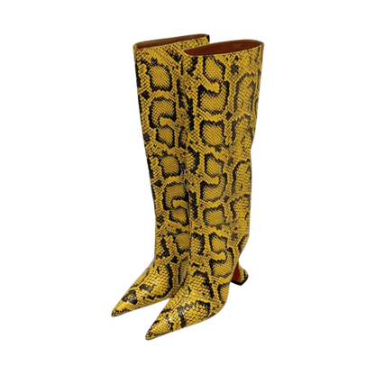 Goblet Heels Long Boots