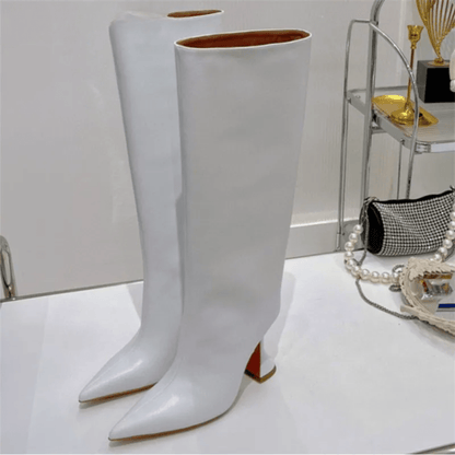 Goblet Heels Long Boots