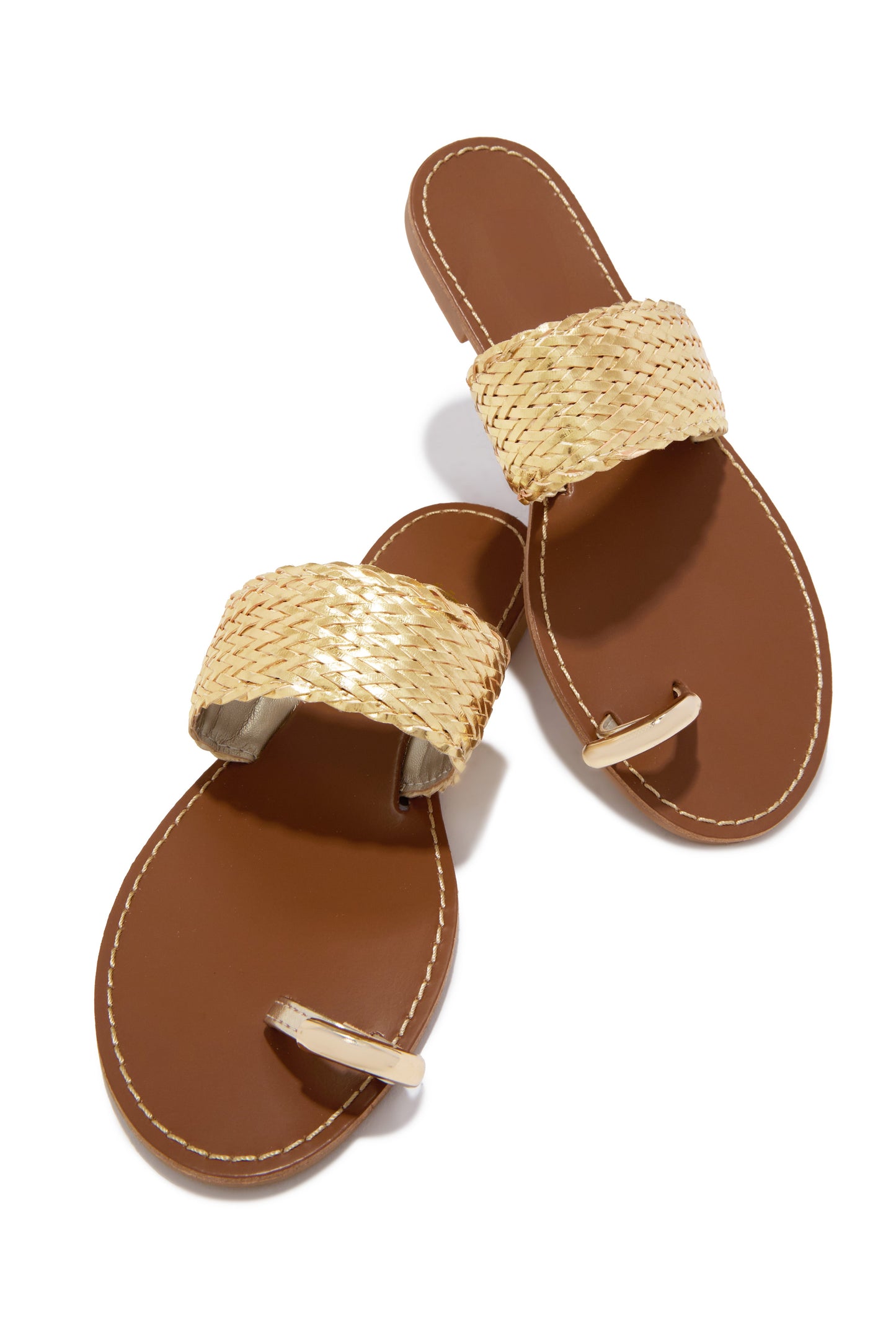 Julissa Slip On Sandals - Gold